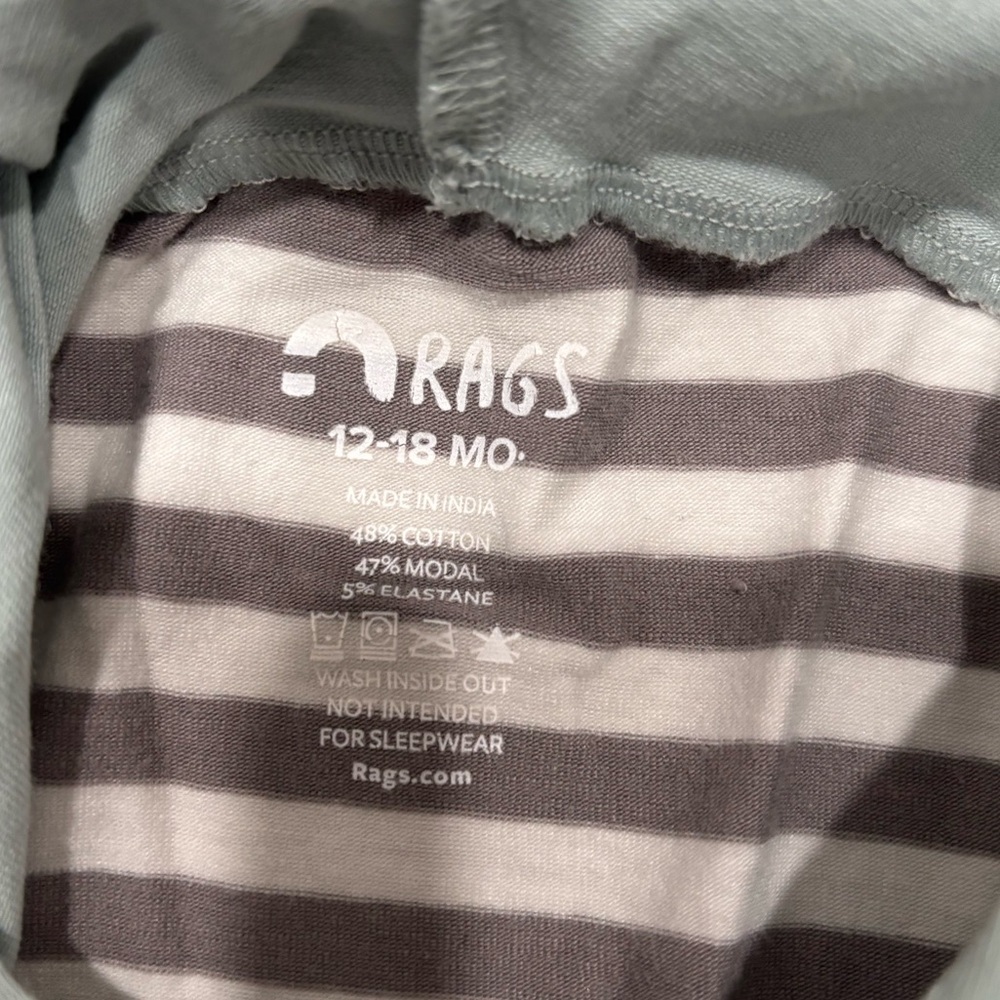 Rags “Duh” Romper Size 12-18 months - Picture 2 of 3